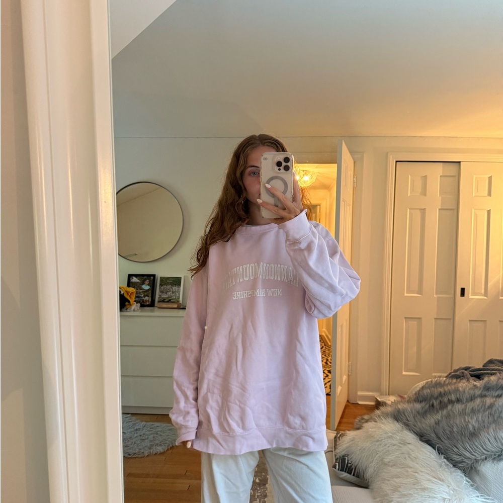 Pink Cannon Mountain Crew Neck